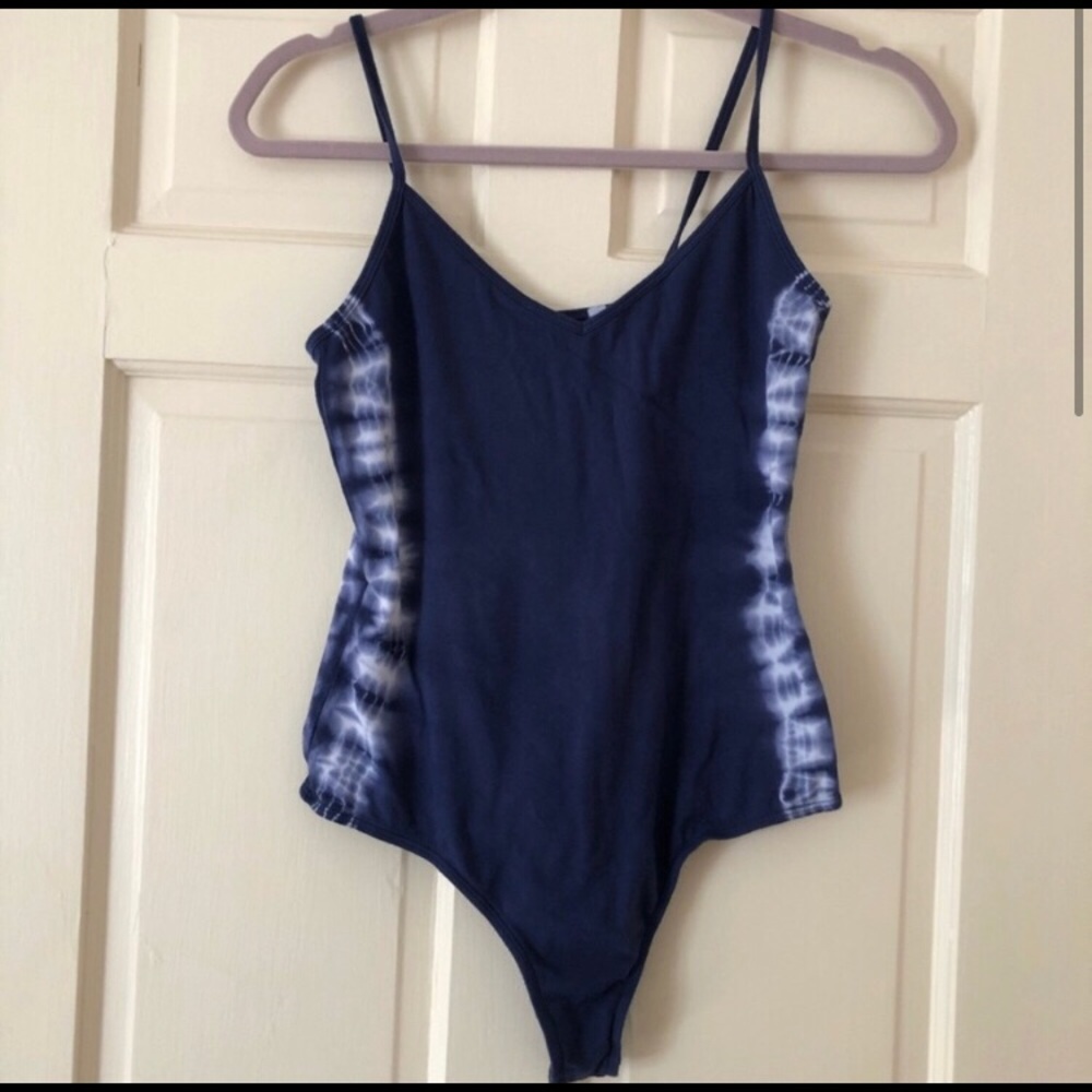 Tie dye body suit